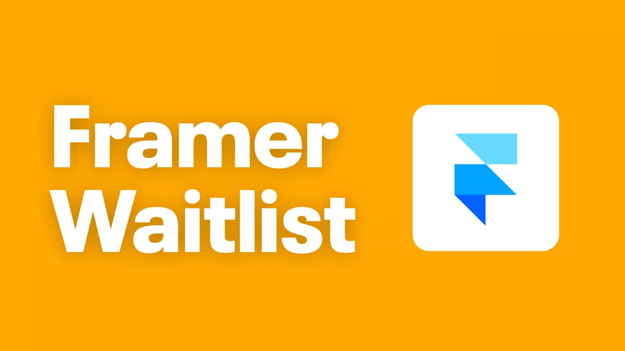 SMASHSEND form embedded on a Framer waitlist page